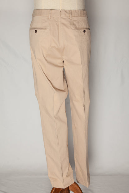 Good Hackett White Cotton Natural Pants Size XL for Men