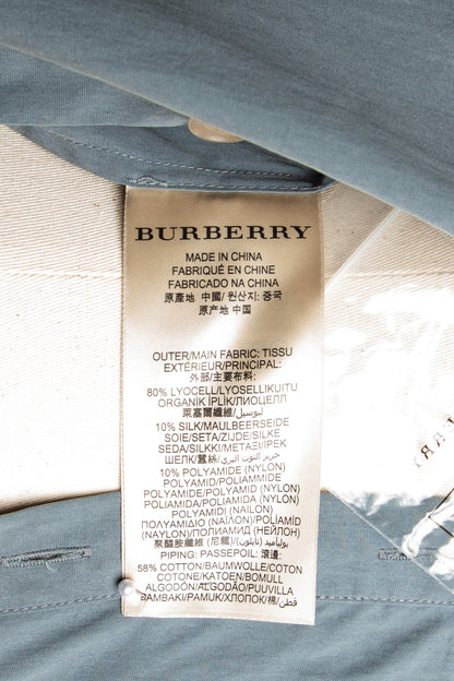 NEW Burberry Gray Silk Jumpsuit Women Size M