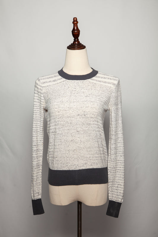 Average ATM Gray Viscose Sweater Size S with Pattern