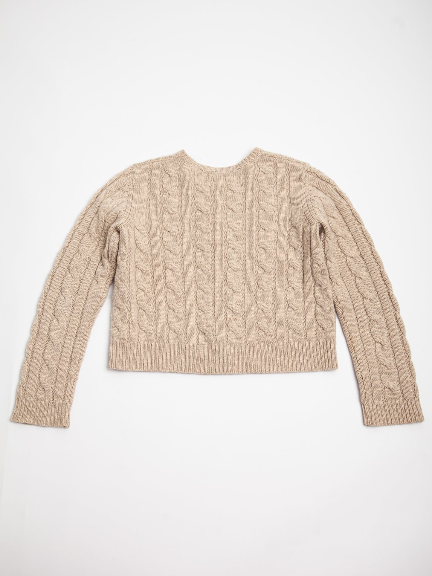 good bonpoint white angora wool cardigan for kids size 10
