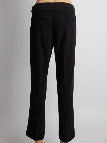 Good Marella Black Polyester Dress Pants for Women - Tailored Fit