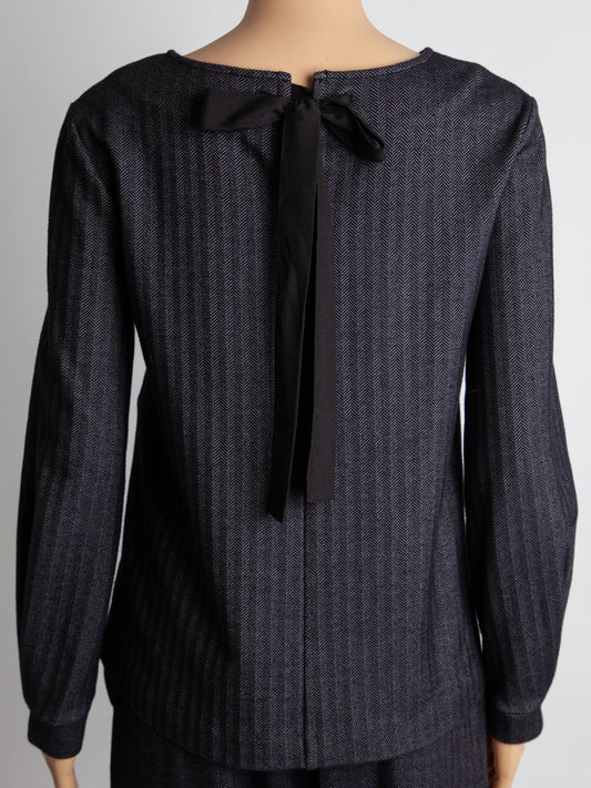 Average Marella Black Polyester Matching Outfit Size S