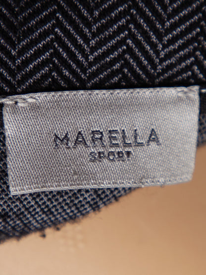 Average Marella Black Polyester Matching Outfit Size S