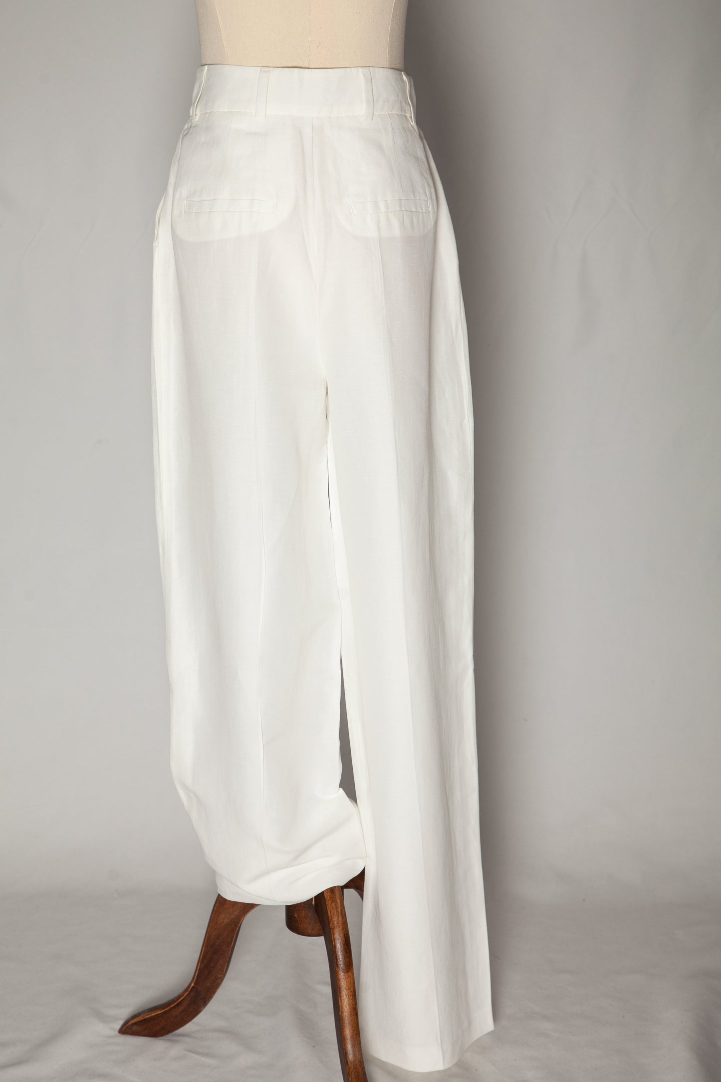 ipekyol white tailored pants m, viscose, good condition