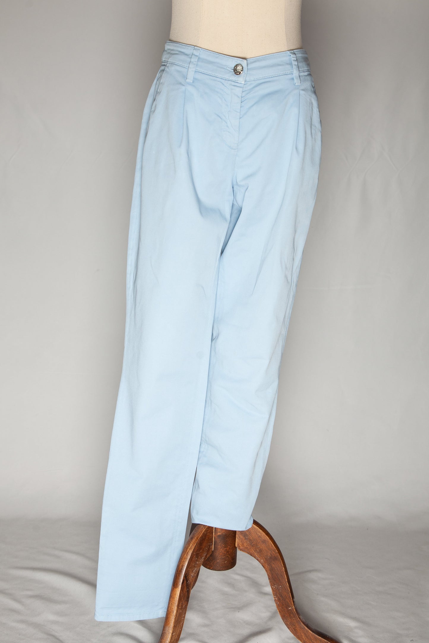good harmont & blaine blue cotton pants size s for women
