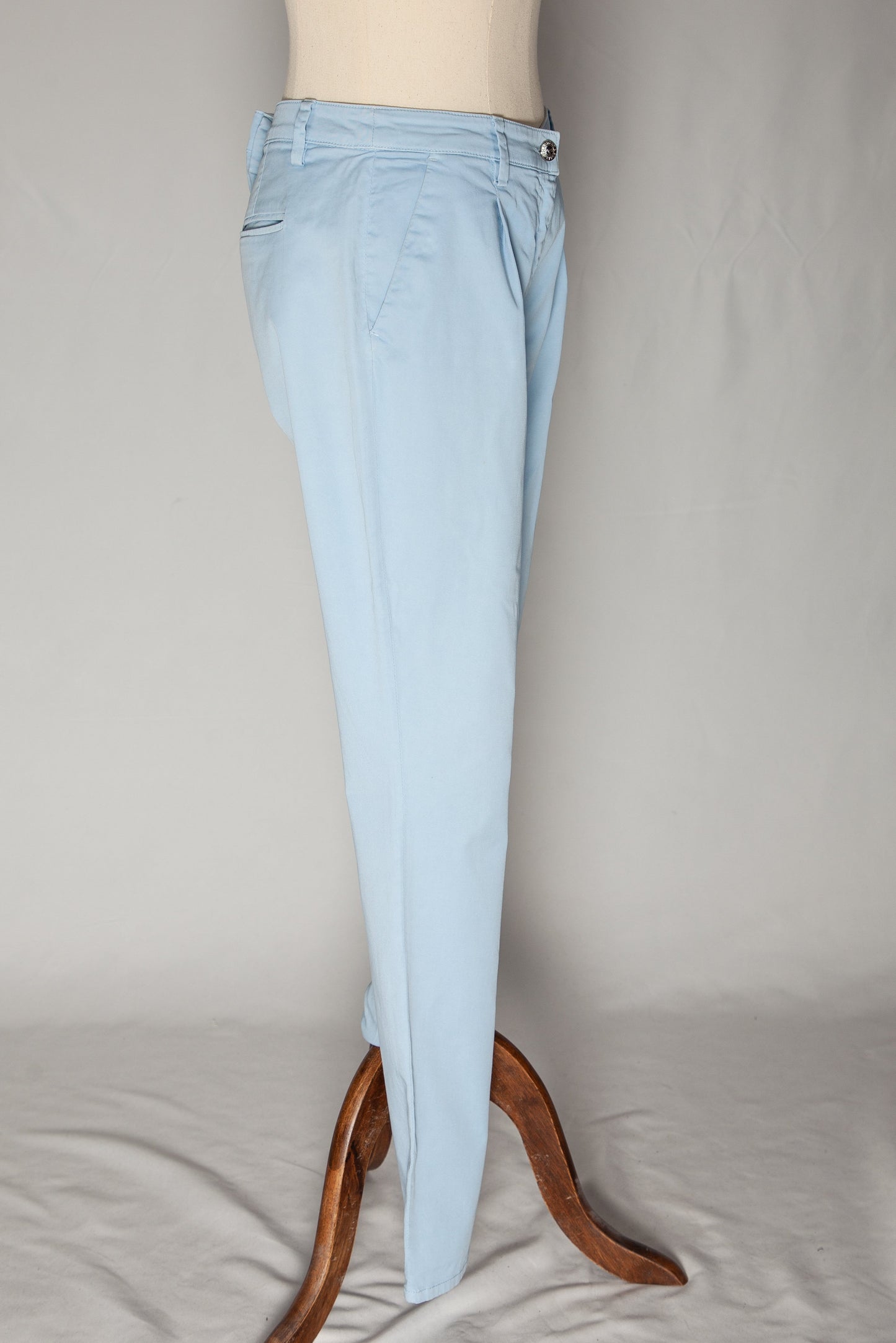 good harmont & blaine blue cotton pants size s for women