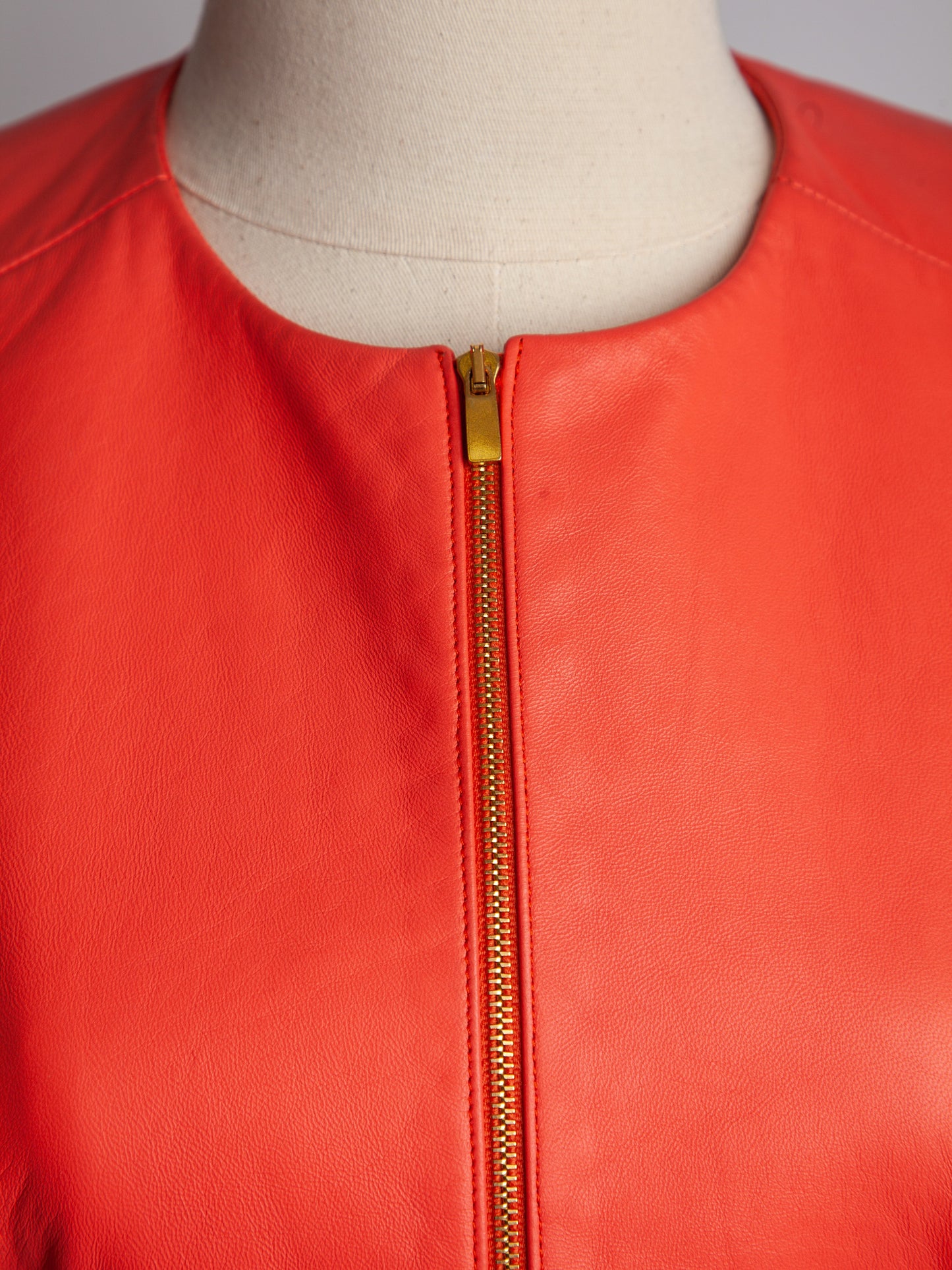 good michael kors pink leather jacket size xxs women fitted