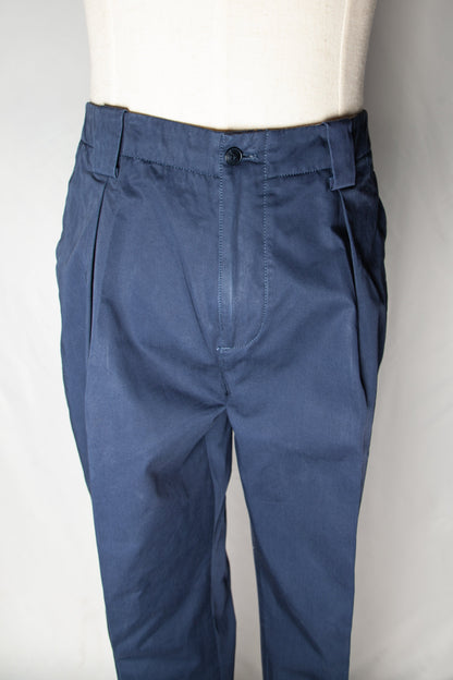 Good Etro Blue Cotton Trousers Size XL for Men
