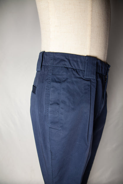 Good Etro Blue Cotton Trousers Size XL for Men