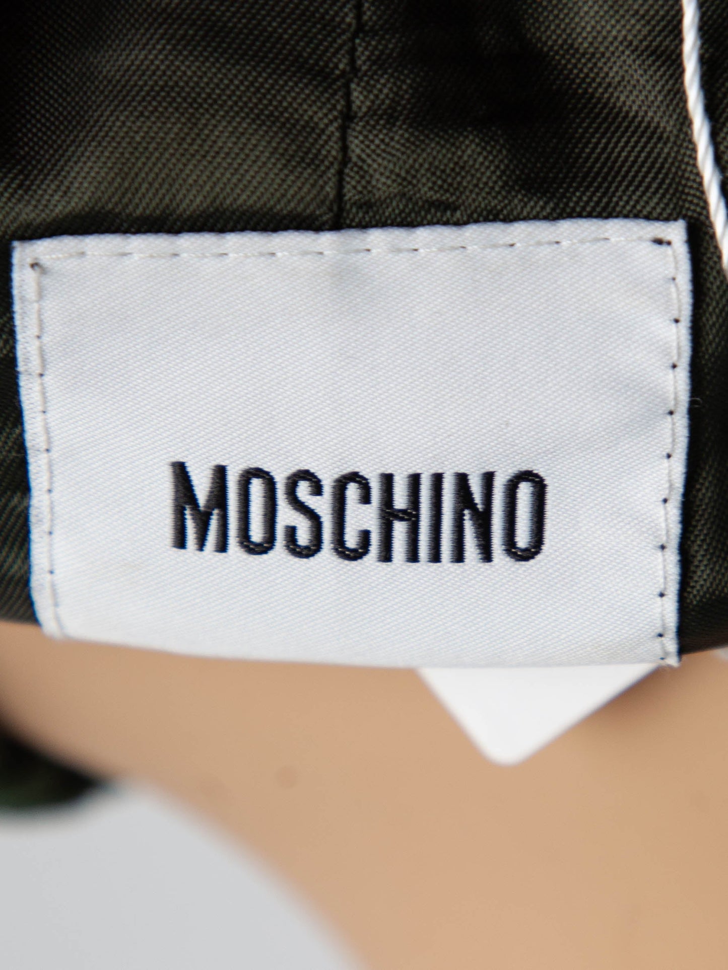 good moschino green cotton corduroy blazer skirt suit size m