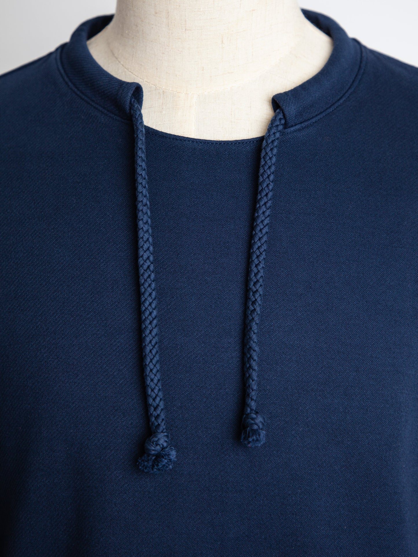 good paolo pecora blue cotton sweatshirt size xl men