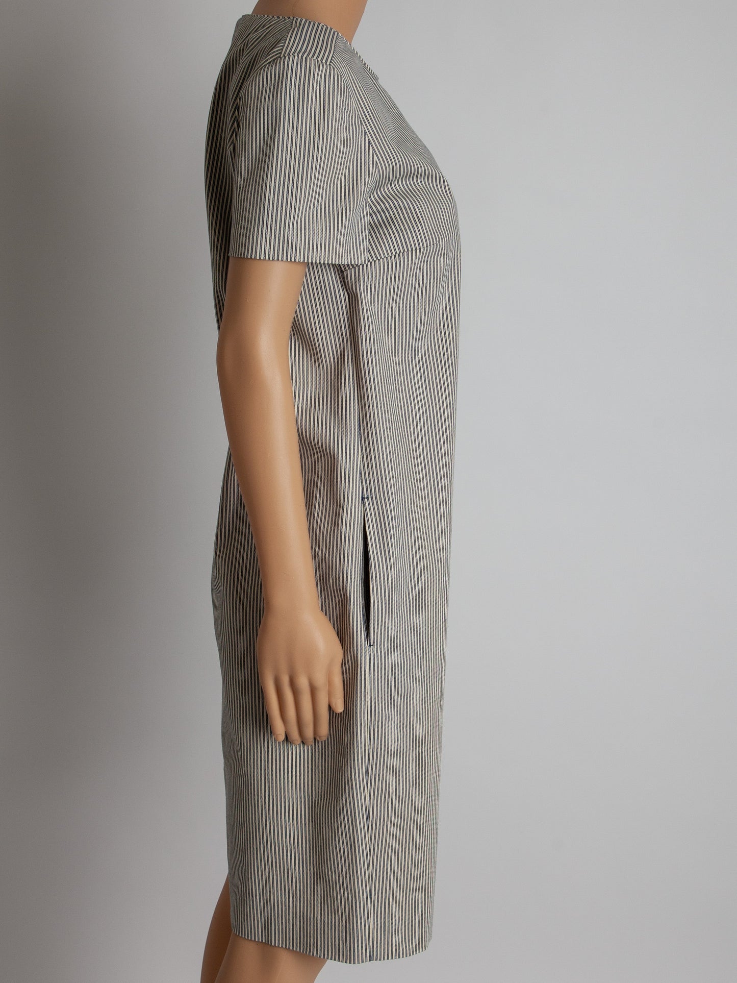 good max mara striped cotton dress m - combined color - women’s fashion