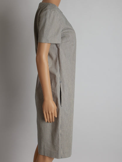 Good Max Mara Striped Cotton Dress M - Combined Color - Women’s Fashion