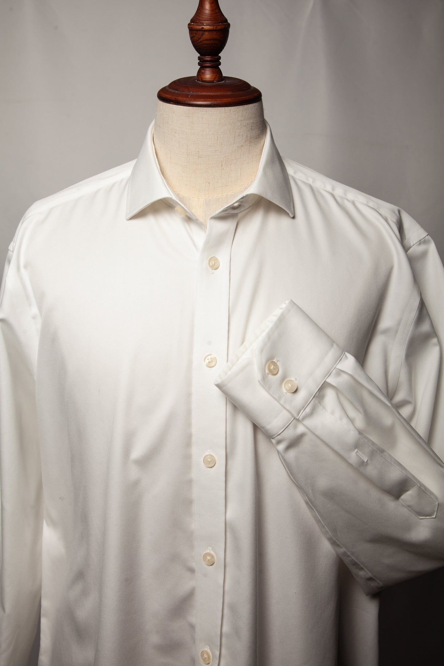good hawes & curtis white cotton dress shirt size xl for men