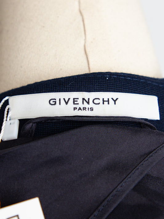 Good Givenchy Navy Blue Viscose Coat Size XS