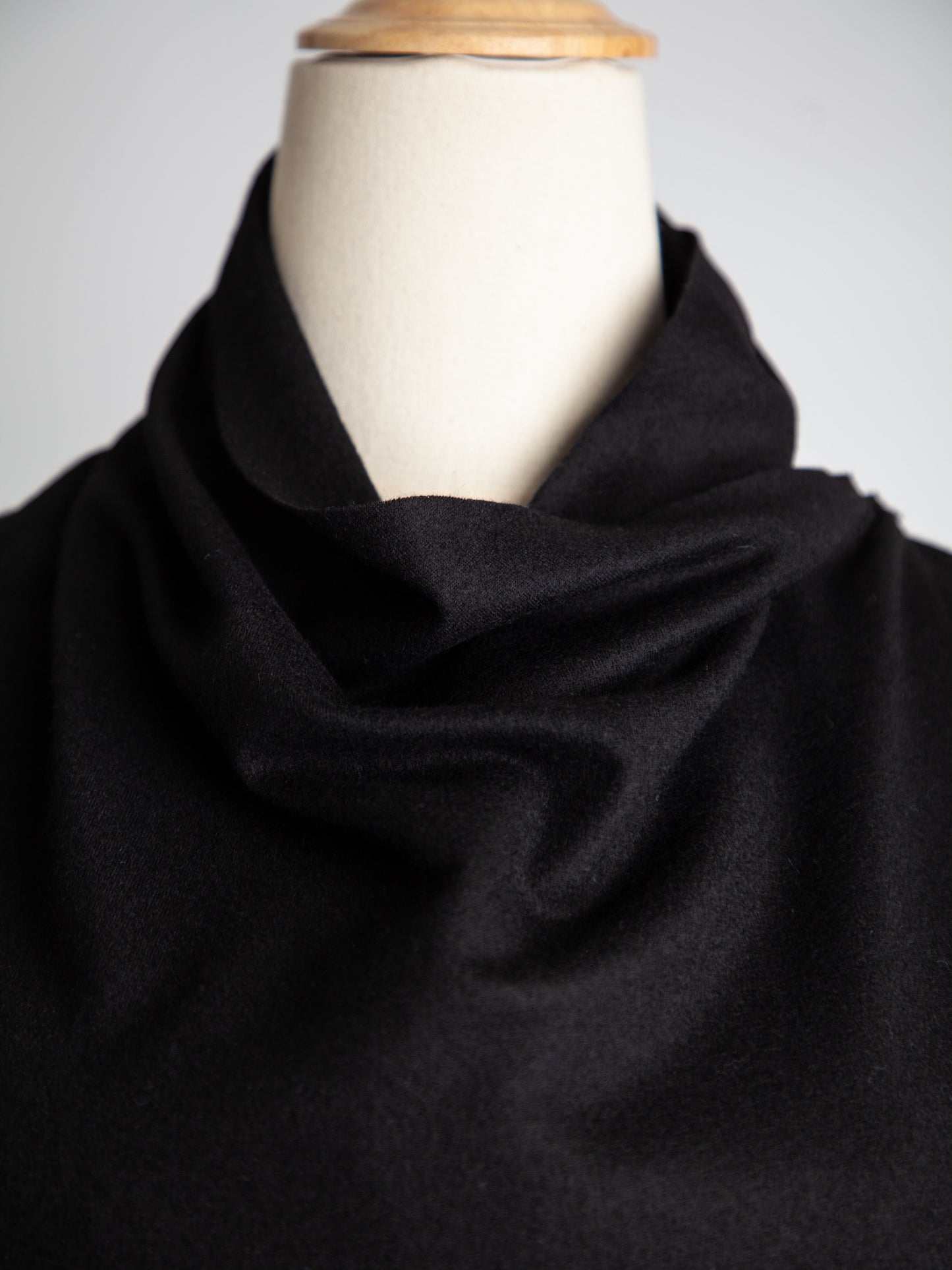 good helmut black cashmere tunic poncho sweater size xxs