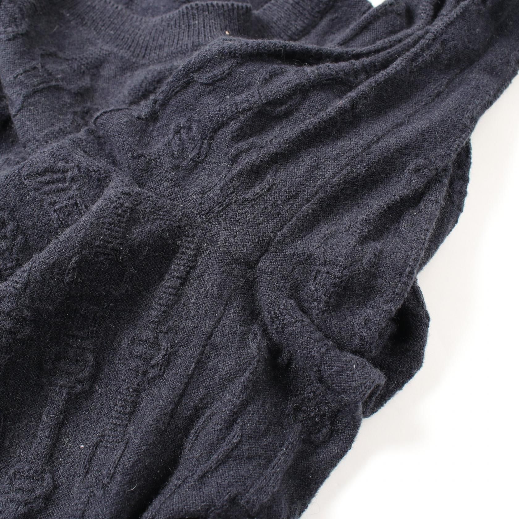 Hermes Knit Navy Cotton Cashmere