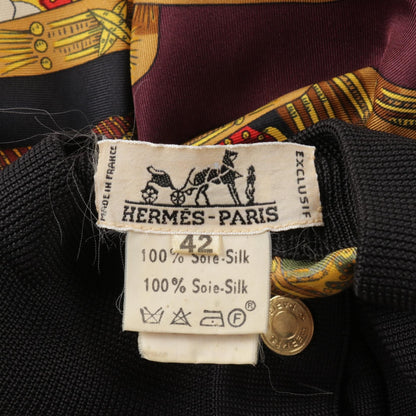 Hermes Tarot Print Blouse Silk 