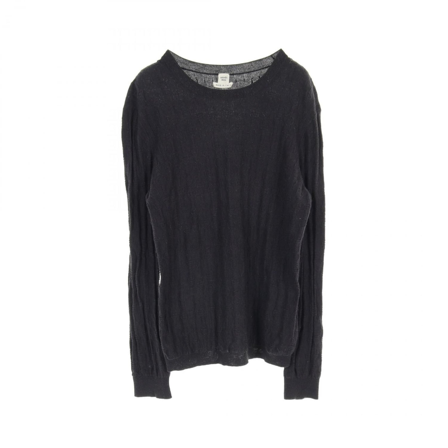 Hermes Knit Navy Cotton Cashmere