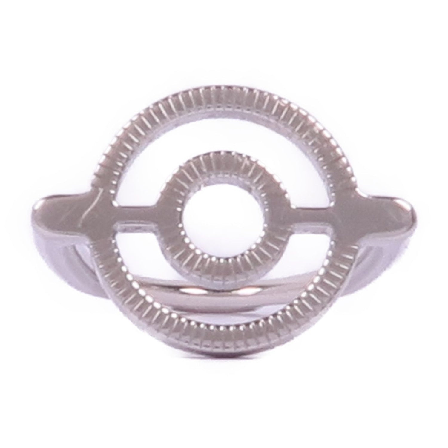 Hermes Kim Scarf Ring Silver Other Metal