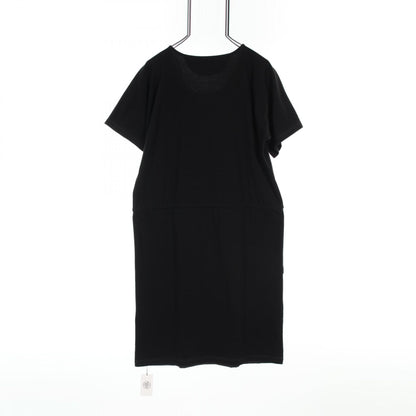Hermes T-shirt With Embroidered Pocket Dress Black Cotton