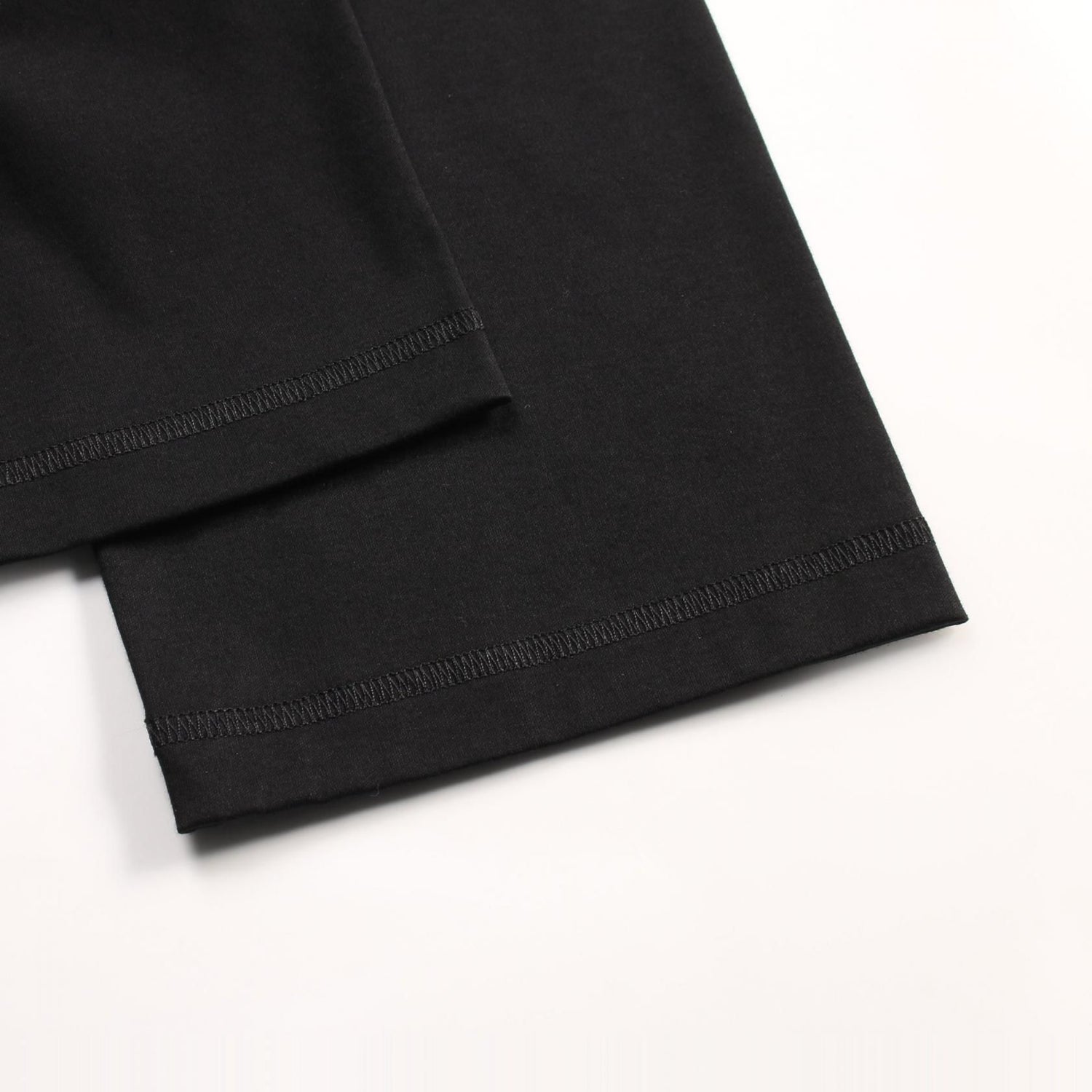 Hermes Embroidered Pocket T-shirt Black Cotton