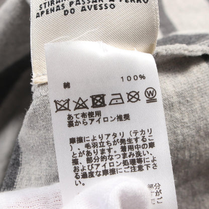 Hermes T-shirt Tops Half Sleeve Cotton Gray 36
