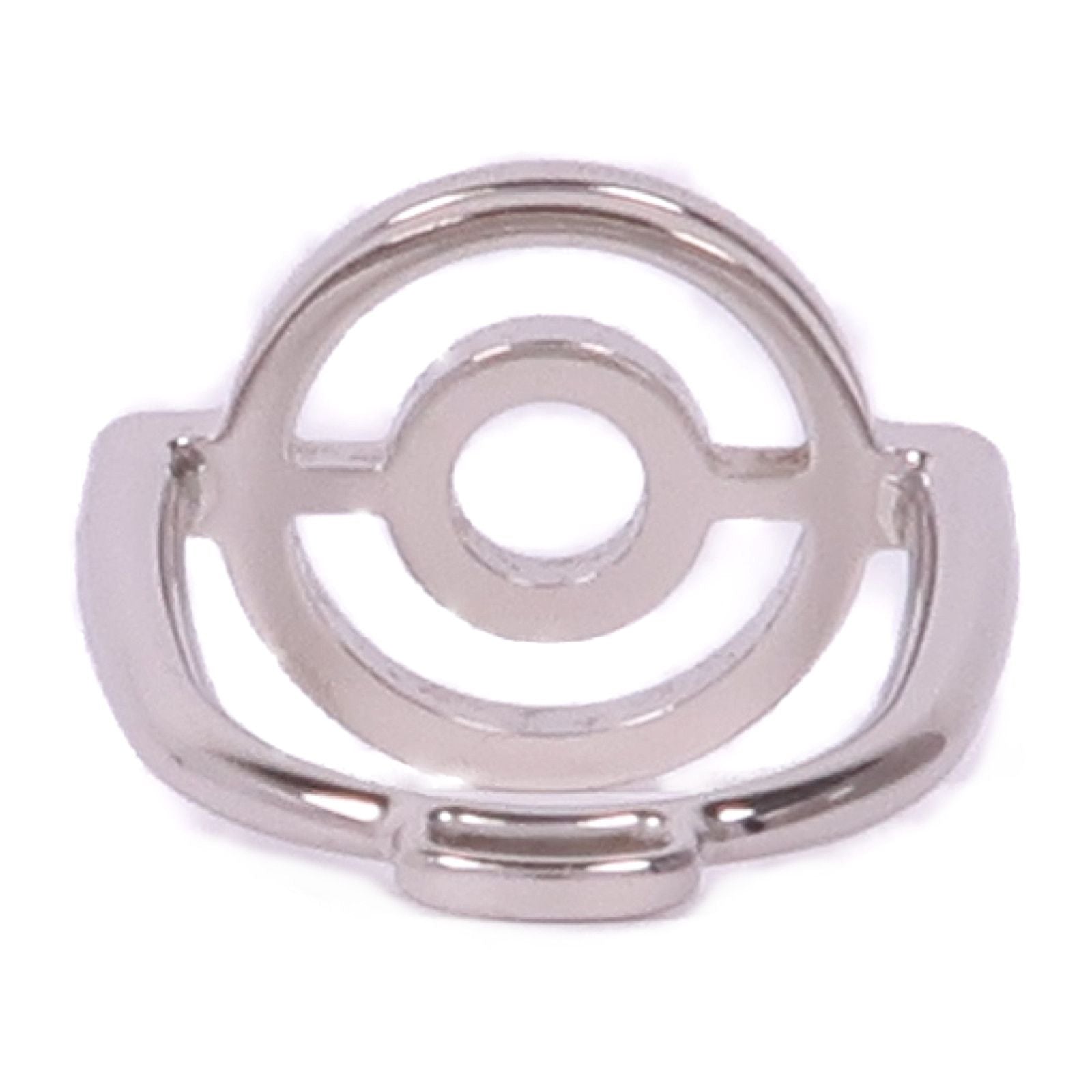 Hermes Kim Scarf Ring Silver Other Metal