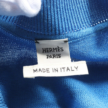 Hermes Dress Blue Silk 16-7712
