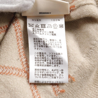 Hermes H Rondo Knit Beige Brown Cashmere