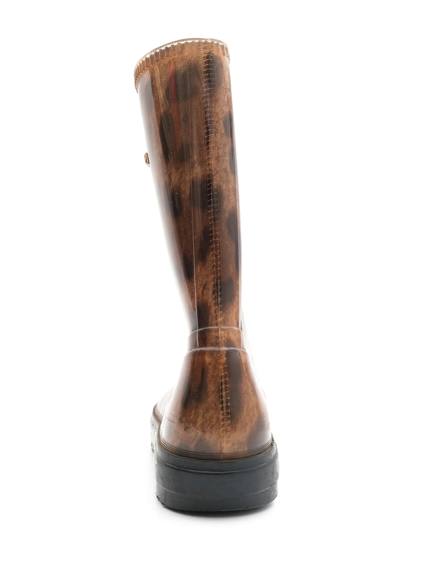 excellent dolce gabbana leopard print boots size 36 glossy finish