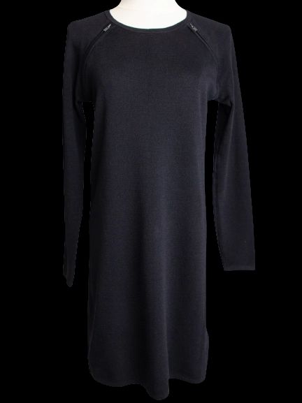 good condition banana republic black dress size xs with zippers