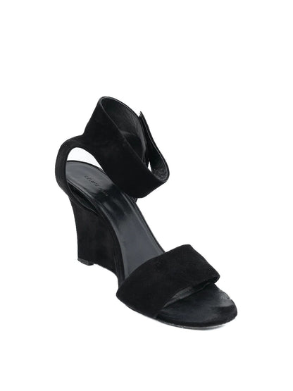 Excellent Celine Black Suede WomenÕs Shoes Size 37