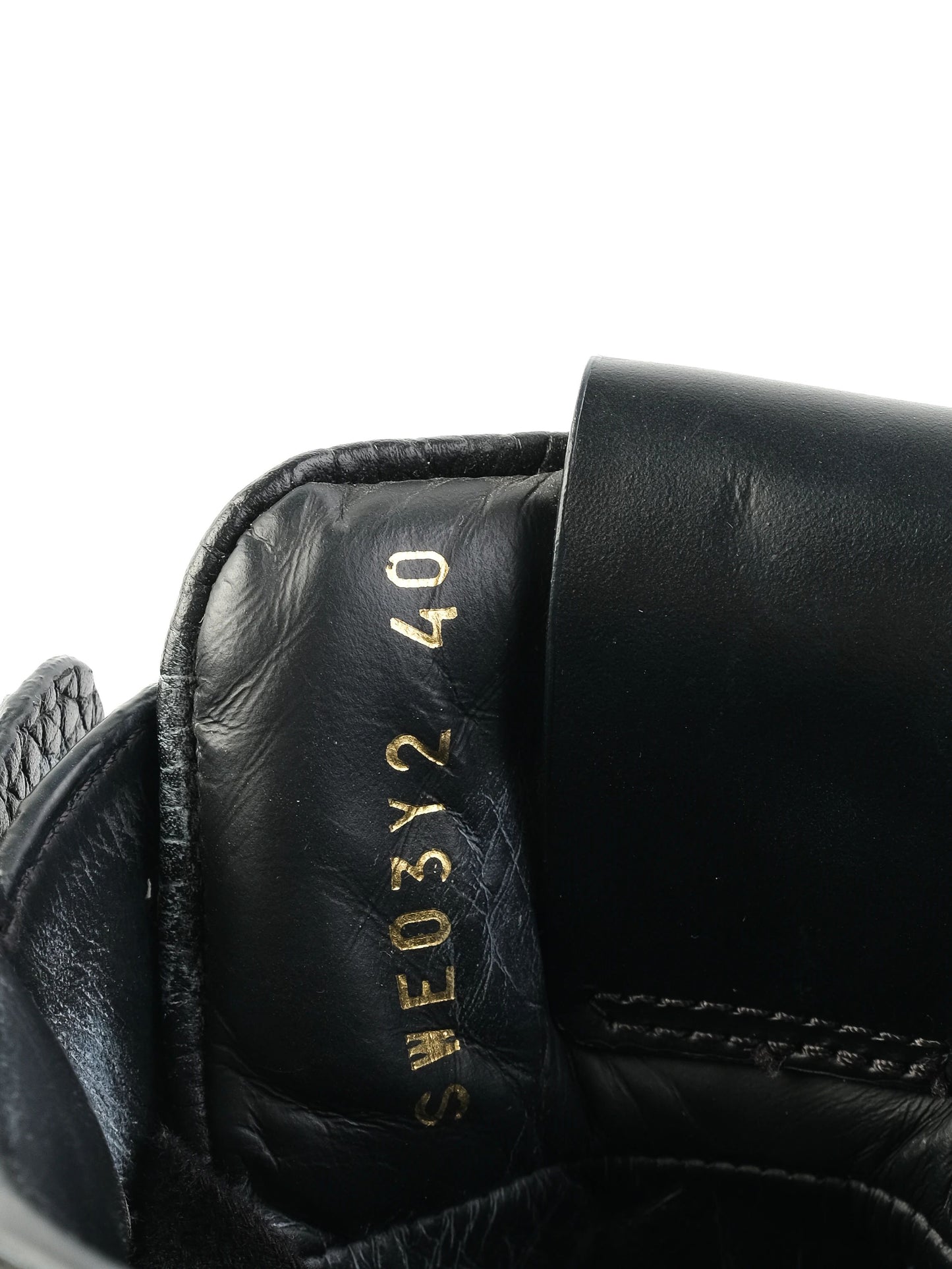 excellent valentino black leather high-top sneakers size 40
