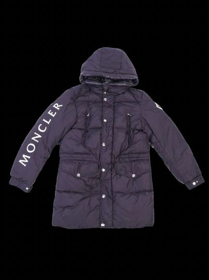 Perfect Moncler Kids Puffer Jacket Blue Size 14 Hooded