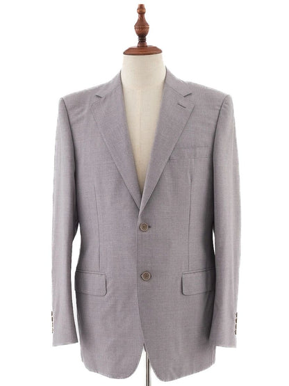 Perfect Canali Gray Wool Suit Jacket Size M for Men