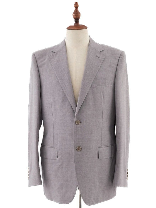 Perfect Canali Gray Wool Suit Jacket Size M for Men