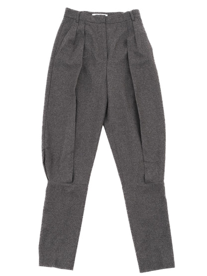 Excellent Max Mara Gray Wool Dress Pants Size M