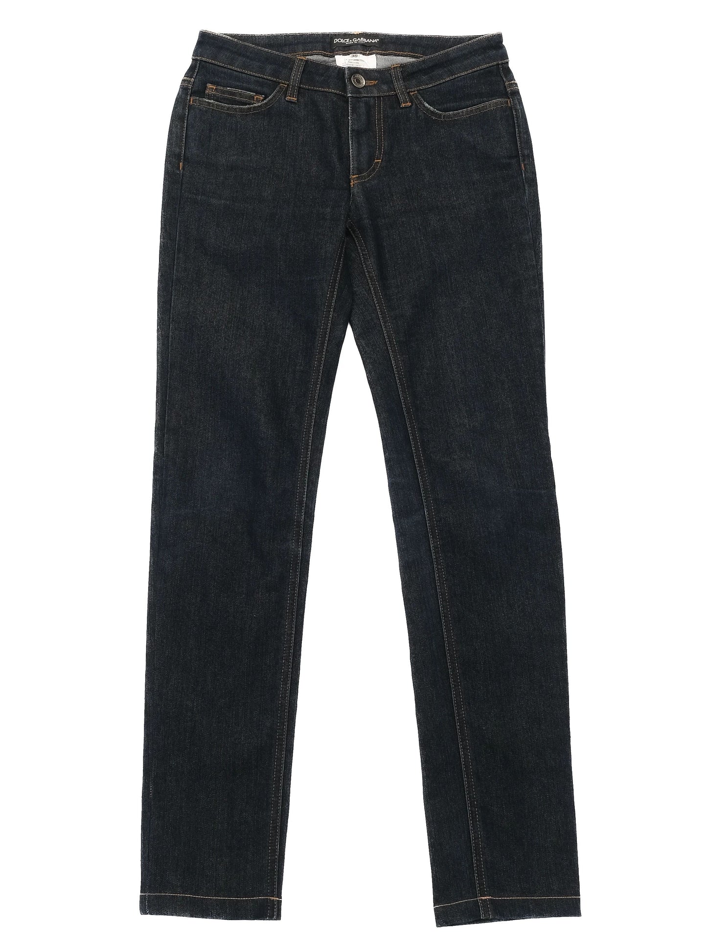 excellent dolce gabbana blue denim jeans for kids size s