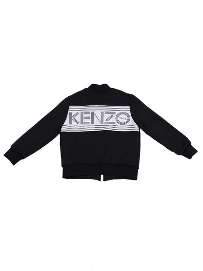 Excellent Kenzo Kids Black Nylon Tracksuit Set Size 5
