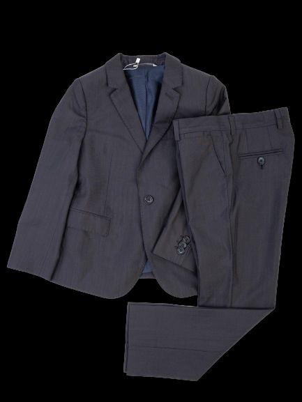 excellent dolce gabbana gray wool suit for kids size 8