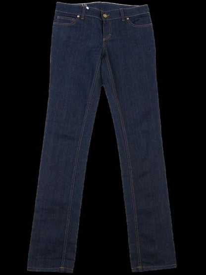 Excellent Gucci Blue Denim Jeans Women's Size - Made in Italy