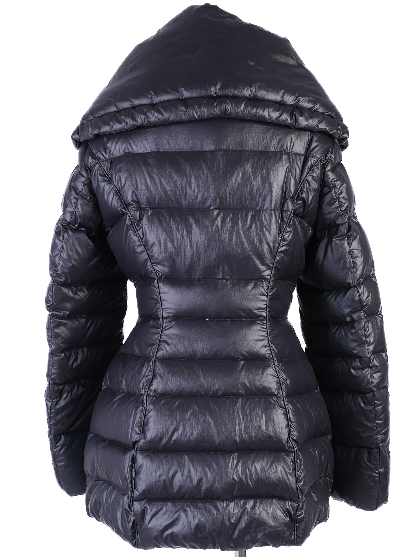 excellent hugo boss black puffer jacket xs polyester women