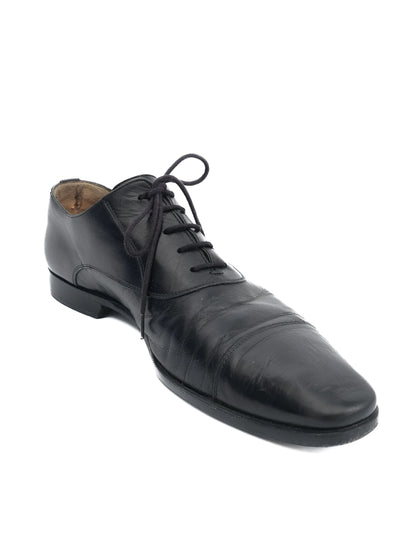 Excellent Moreschi Black Leather Dress Shoes Size 41 for Men