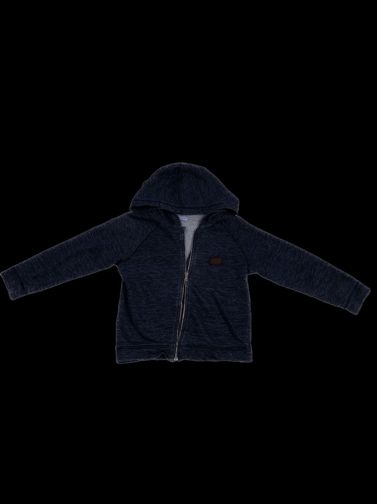 excellent dolce gabbana blue hooded sweatshirt for kids size 5