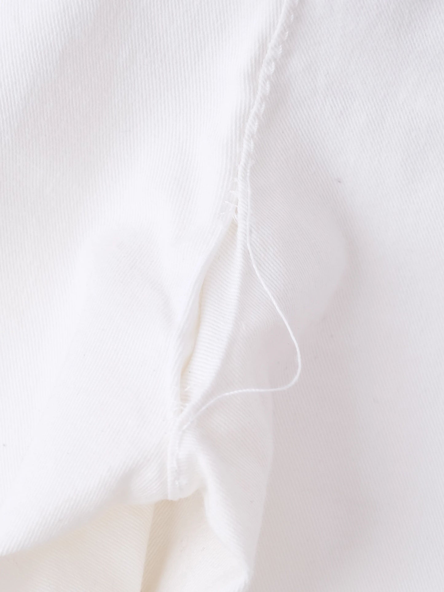 excellent dolce gabbana white cotton women's pants size l