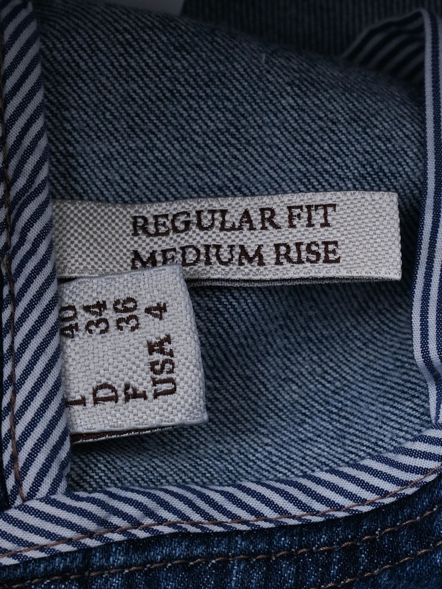 excellent brunello cucinelli blue cotton jeans size s