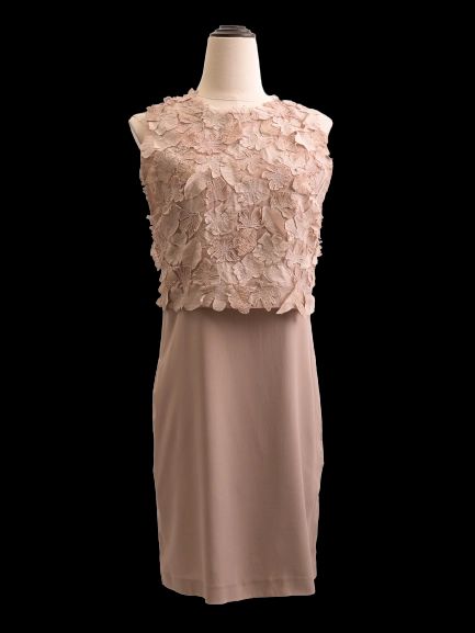 brunello cucinelli women's orange sleeveless silk dress - excellent