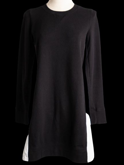 Good DKNY Black & White Long-Sleeved Dress Size XS Women