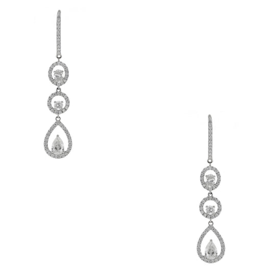 Adler diamonds and gold earrings